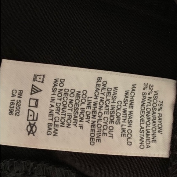 Dnky Jeans Stretch Embellished Lapel Collar Black Long Sleeve Blazer Size Medium - Picture 11 of 17